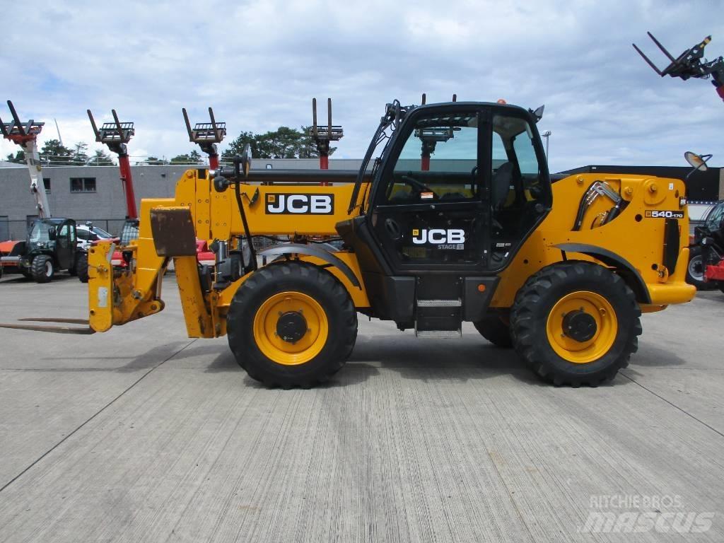 JCB 540-170 (196) Телескопични товарачи