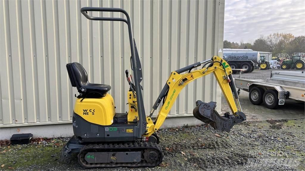 Wacker 803 Мини екскаватори < 7 т
