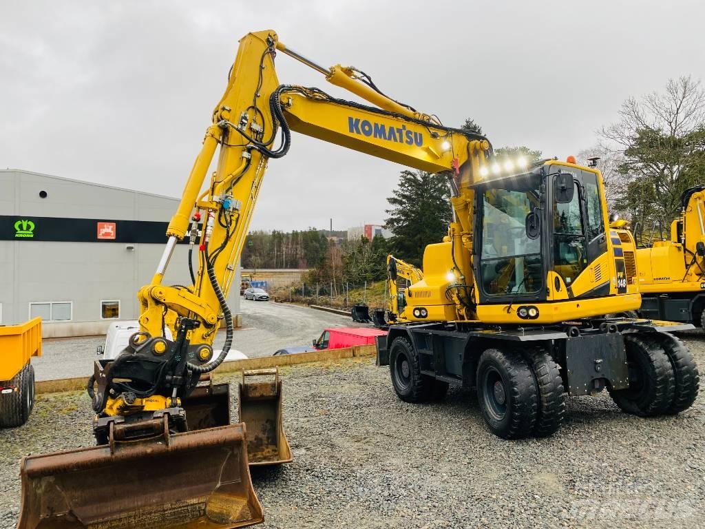 Komatsu PW148-11 Колесни екскаватори