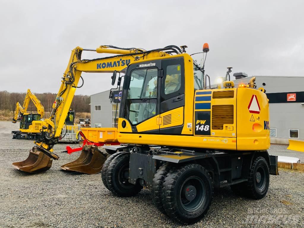 Komatsu PW148-11 Колесни екскаватори