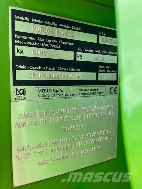 Merlo 60.24 MCSS Телескопични товарачи