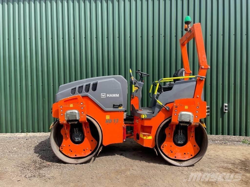 Hamm HD 13 VV Двойни барабанни ролки

