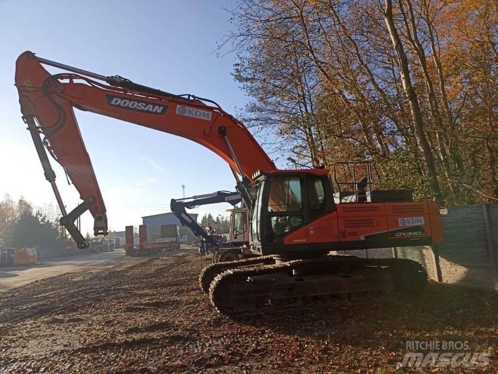 Doosan DX340LC-5 Товарач със заден ексватор