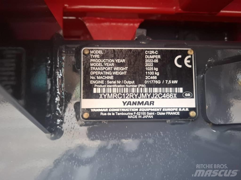 Yanmar C 12 R-C Странични самосвали