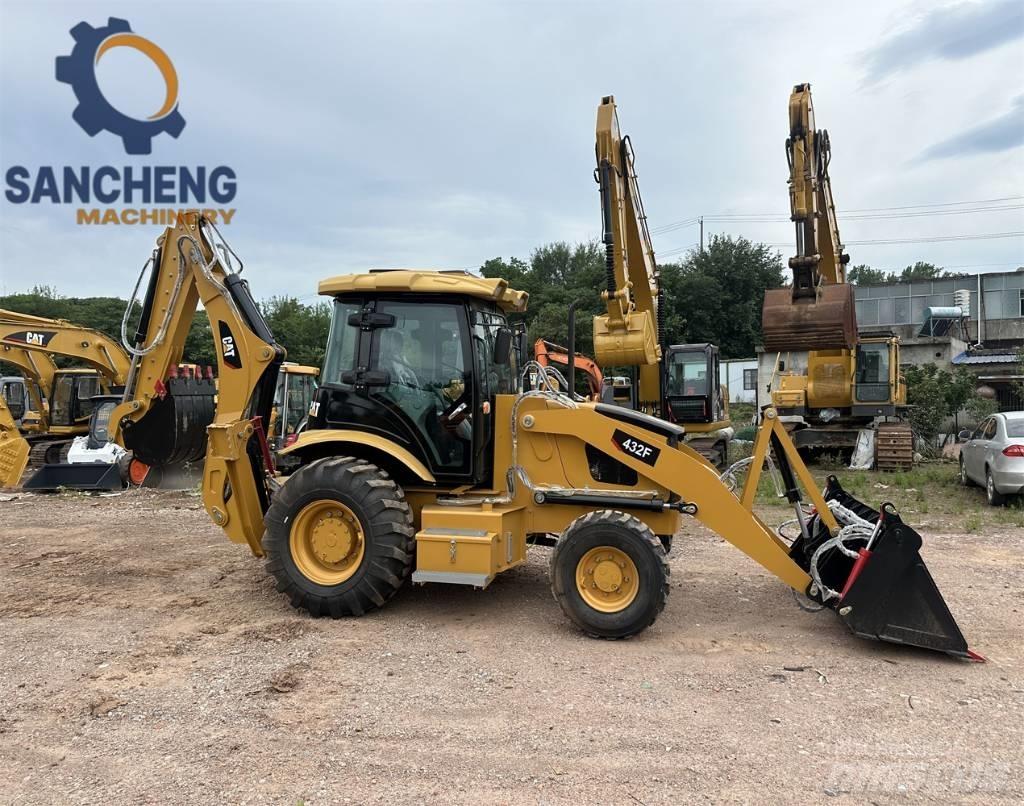 CAT 432 F Товарач със заден ексватор