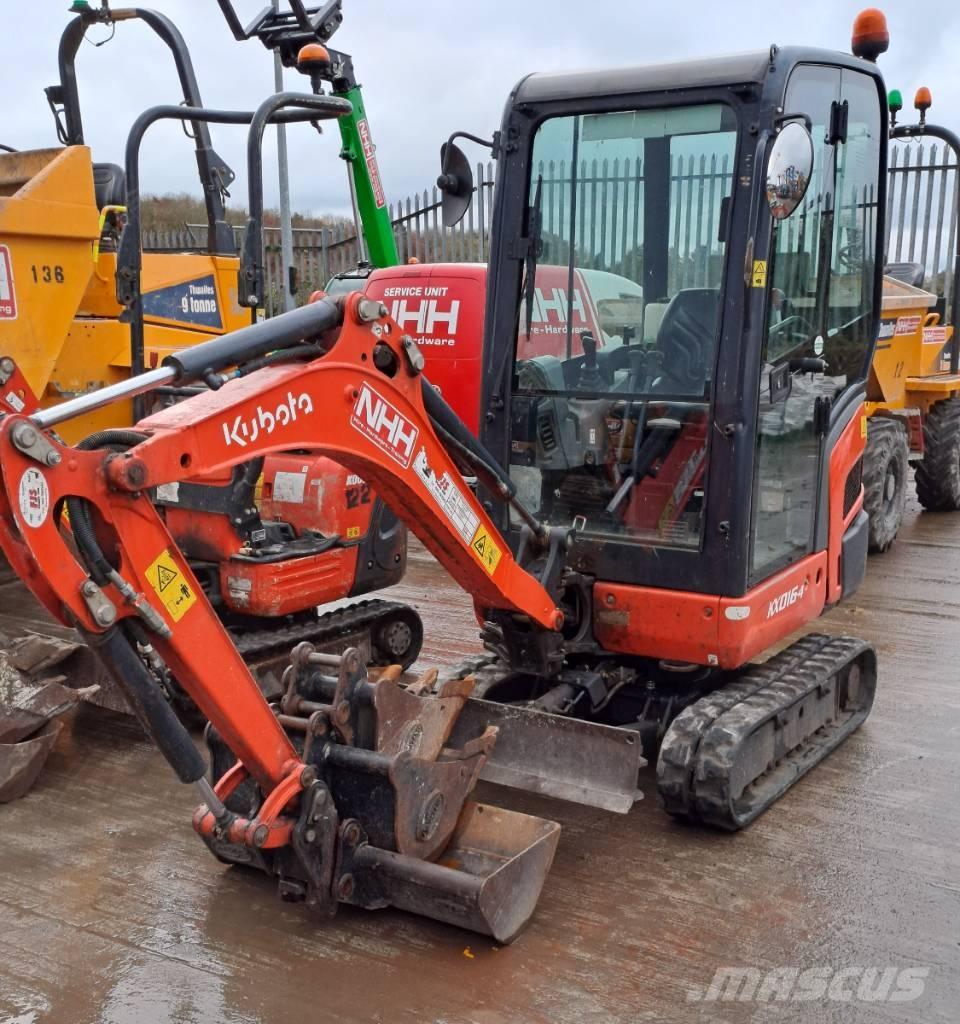 Kubota KX 016-4 Мини екскаватори < 7 т
