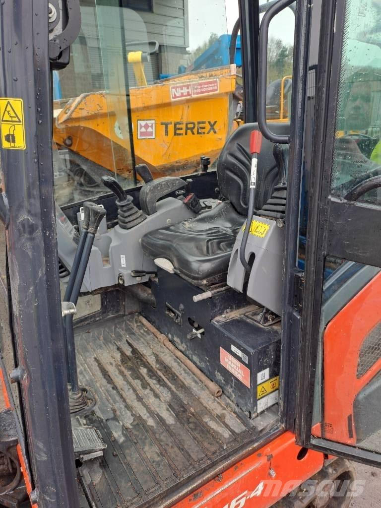 Kubota KX 016-4 Мини екскаватори < 7 т