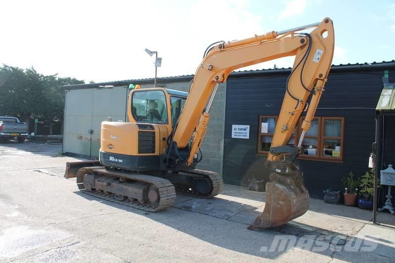 Hyundai 80CR-9A Средни екскаватори 7т - 12т