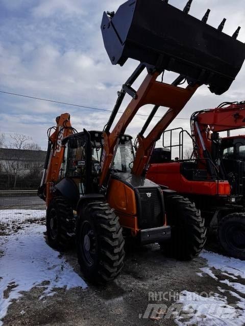 CASE 695 SV Товарач със заден ексватор