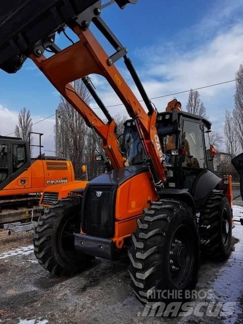 CASE 695 SV Товарач със заден ексватор