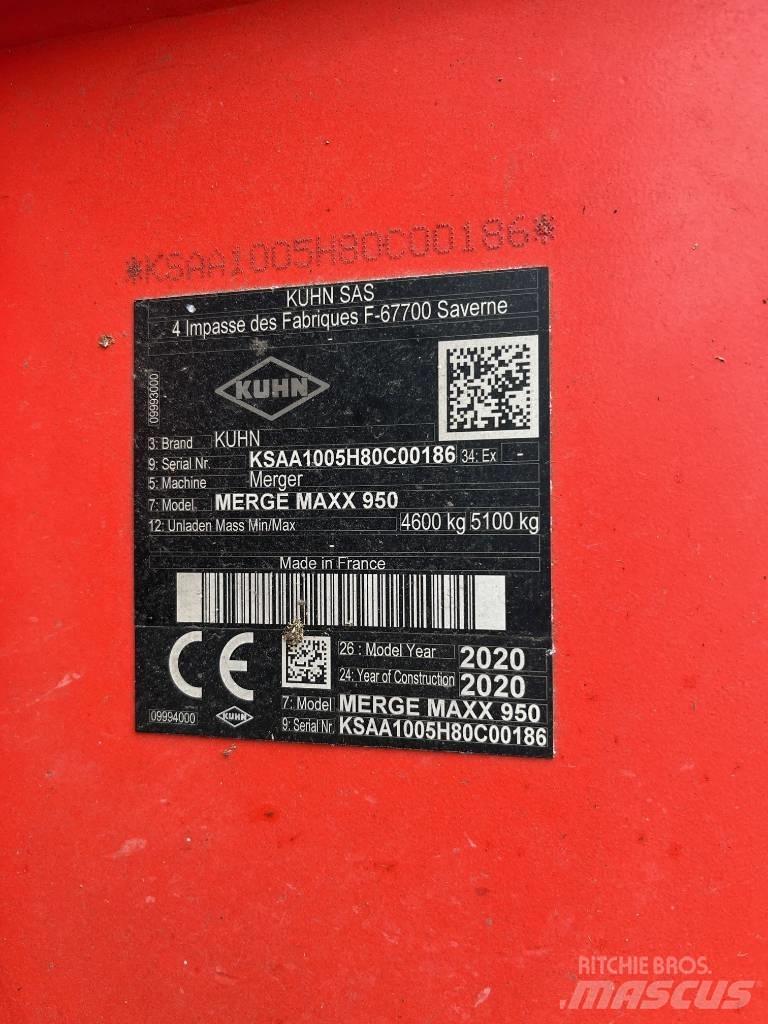 Kuhn Merge Maxx 950 Уиндроуърс/Косачки за сено и др.

