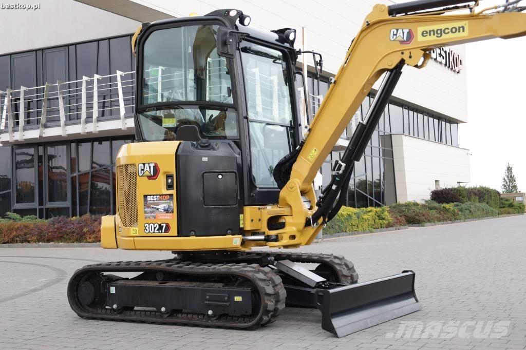 CAT 302.7 CR Мини екскаватори < 7 т
