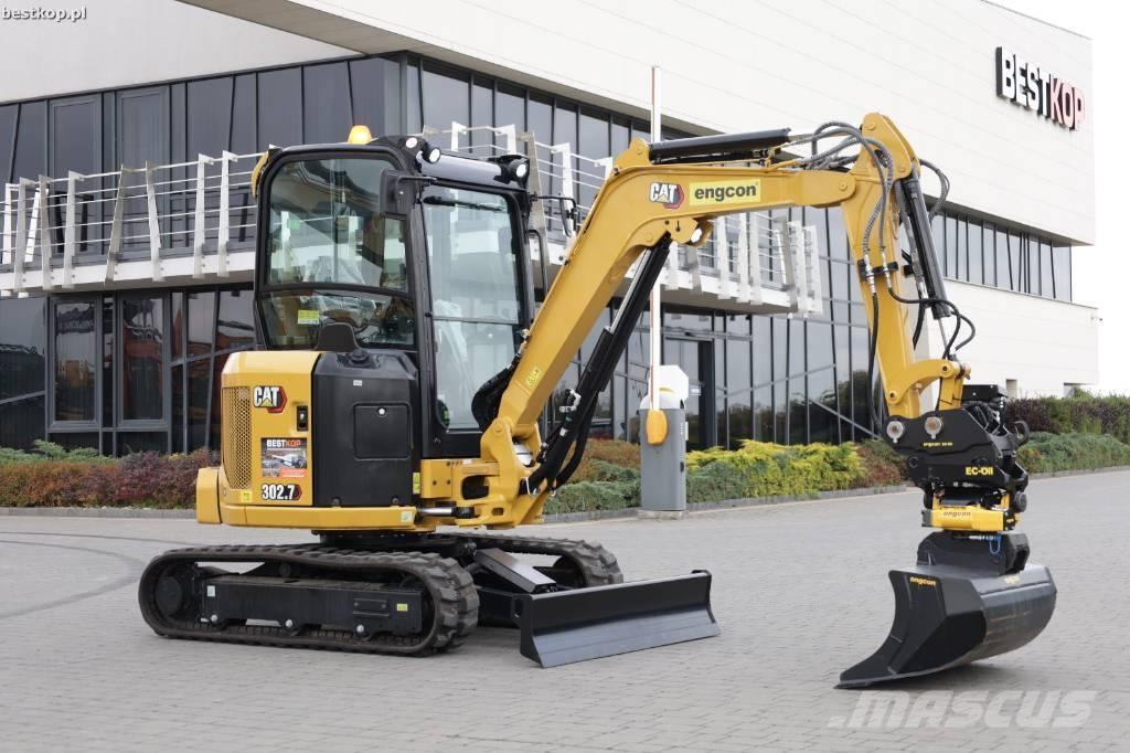 CAT 302.7 CR Мини екскаватори < 7 т
