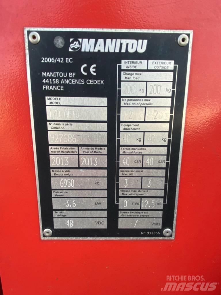 Manitou 170AETJ-L Съчленени стрелови подемници