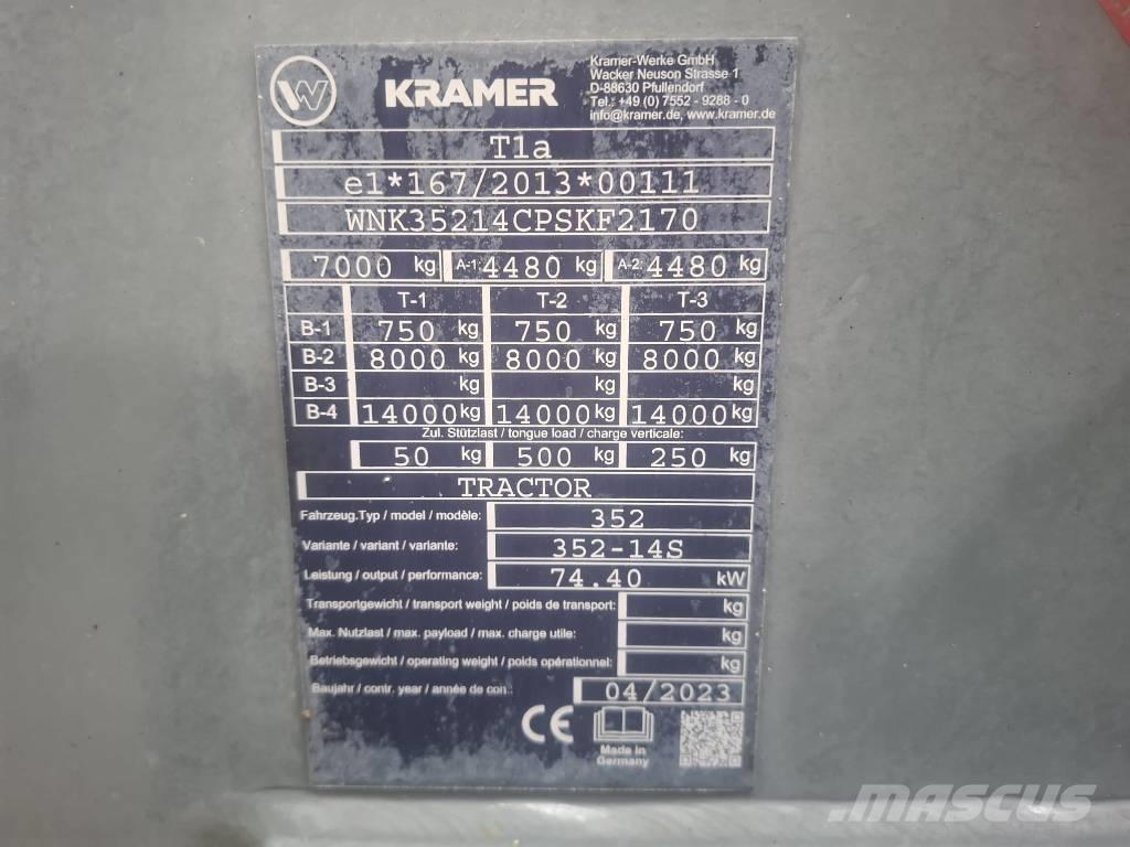 Kramer 8115 Колесни товарачи