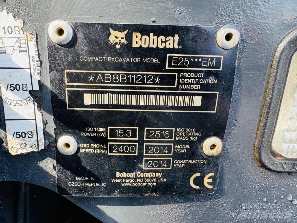 Bobcat E 25 Мини екскаватори < 7 т