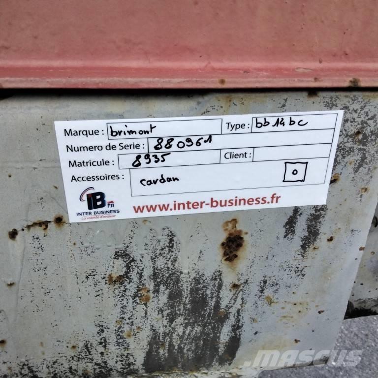 Brimont BB14BC Ремаркета самосвални
