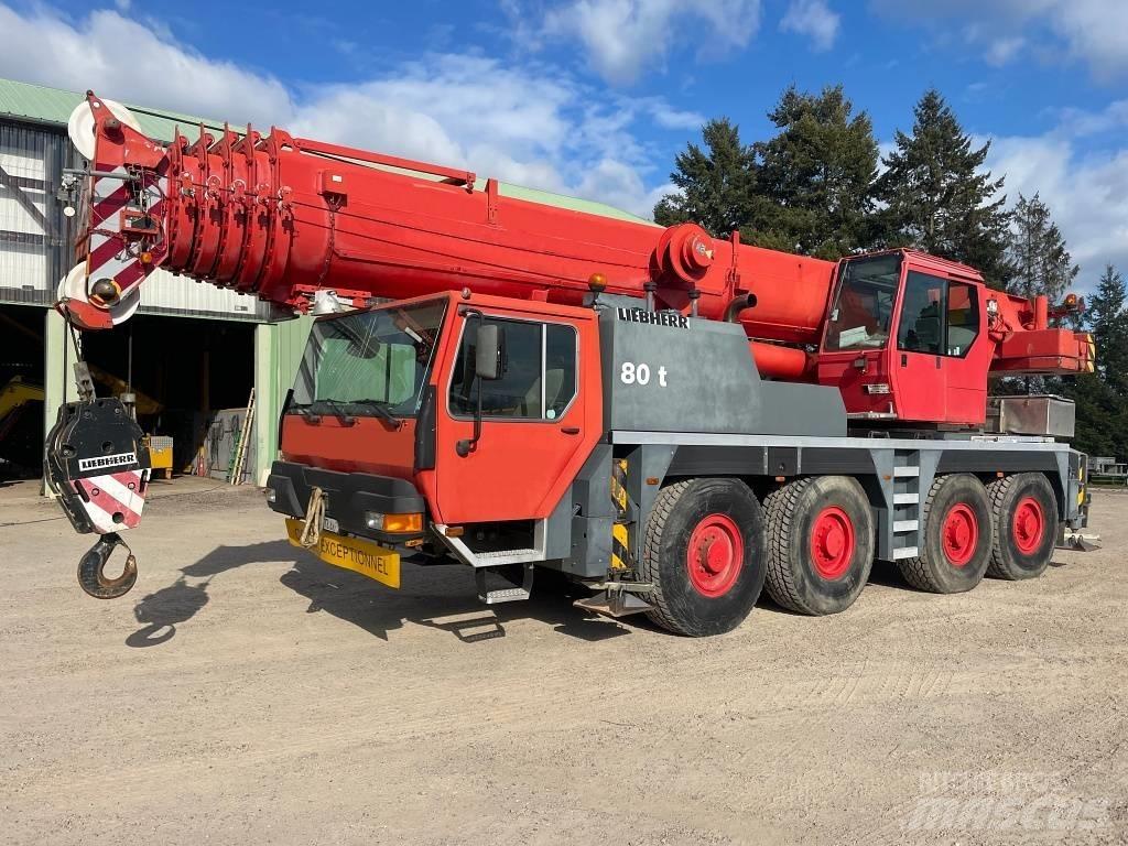 Liebherr LTM 1080-1 Всъдеходни кранове