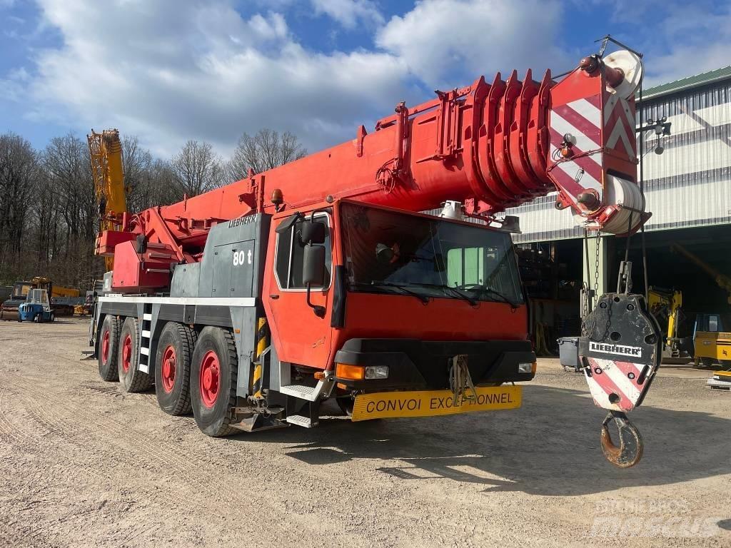 Liebherr LTM 1080-1 Всъдеходни кранове
