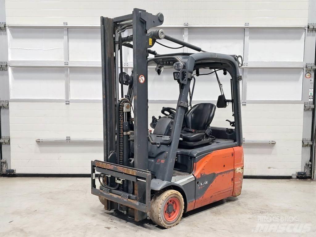 Linde E16-02 Електрически вилични кари-повдигачи