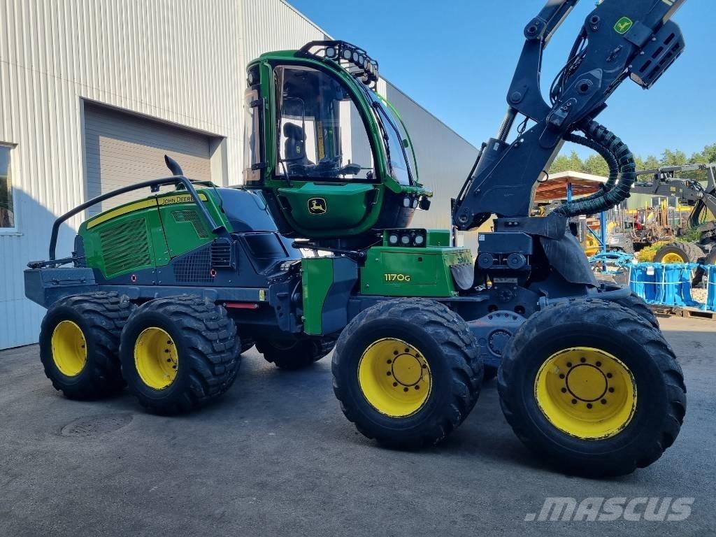 John Deere 1170 G Харвестери