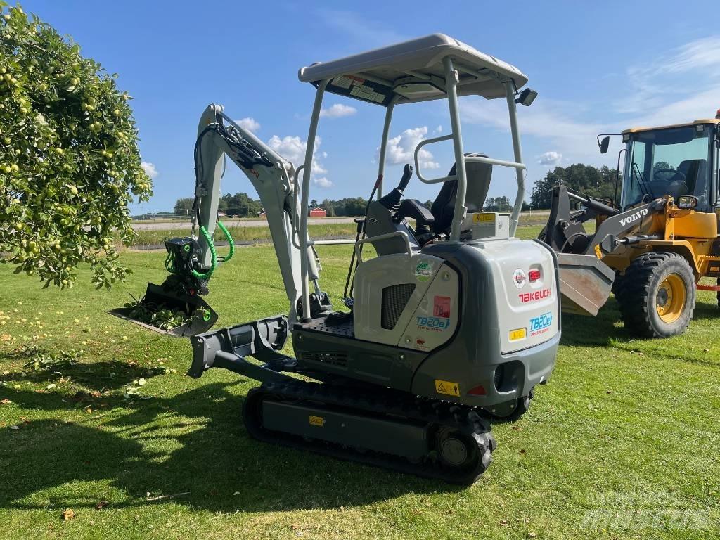 Takeuchi TB 20 E Мини екскаватори < 7 т
