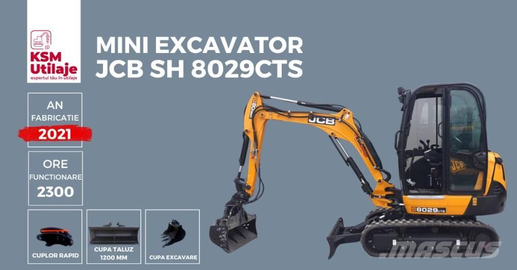 JCB 8029 CTS Мини екскаватори < 7 т
