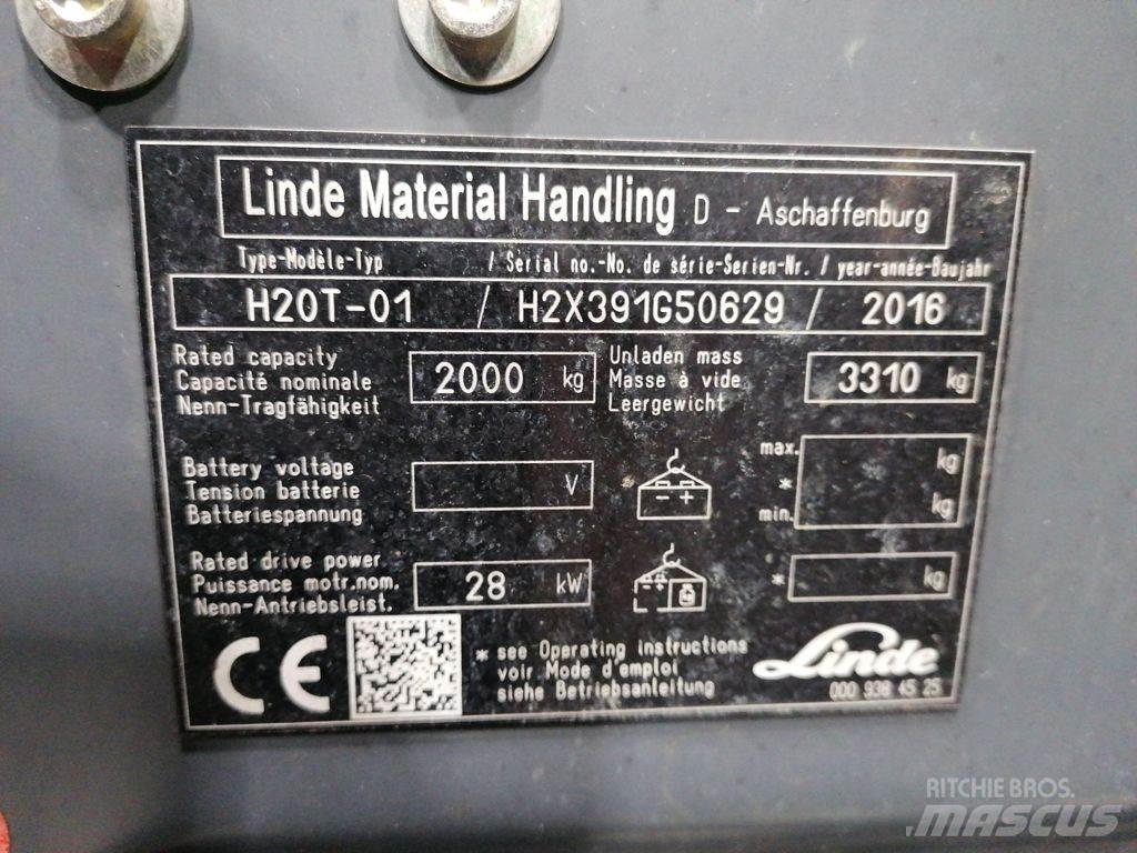 Linde H20T-01 Камиони с АГУ