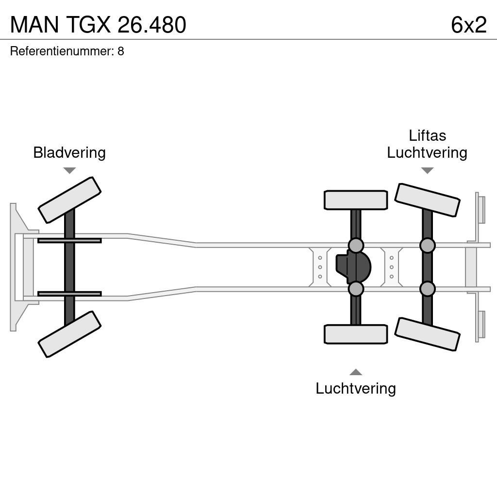 MAN TGX 26.480 Шаси кабини