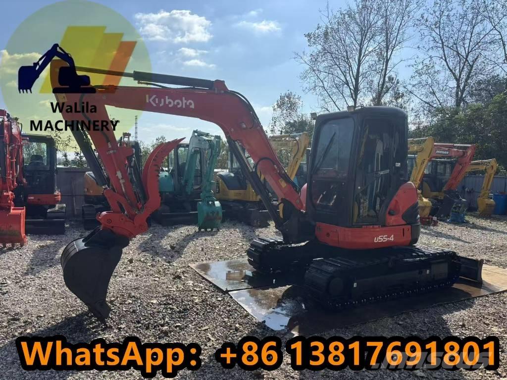 Kubota U 55 R-4 Мини екскаватори < 7 т