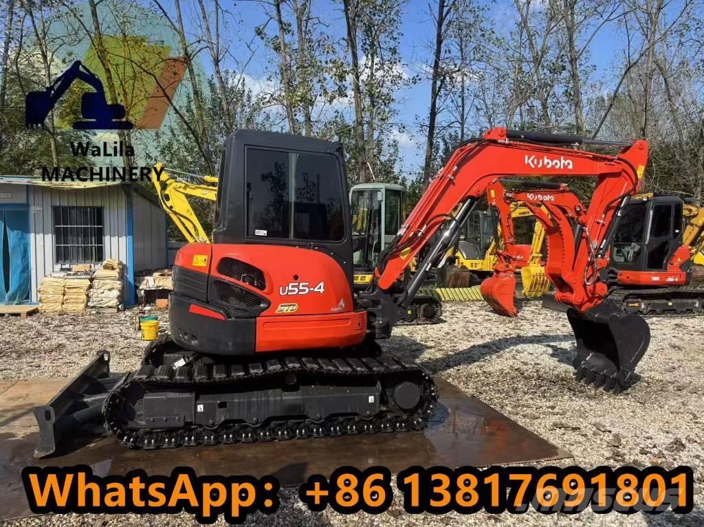 Kubota U 55 R-4 Мини екскаватори < 7 т