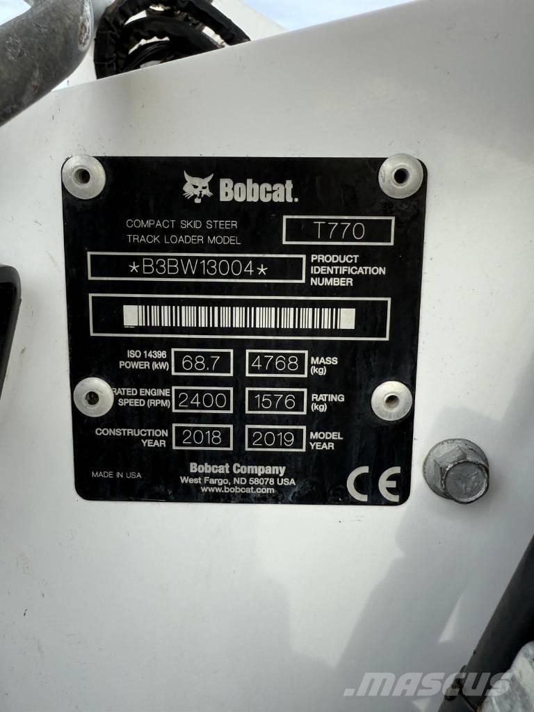 Bobcat T 770 Верижен товарач