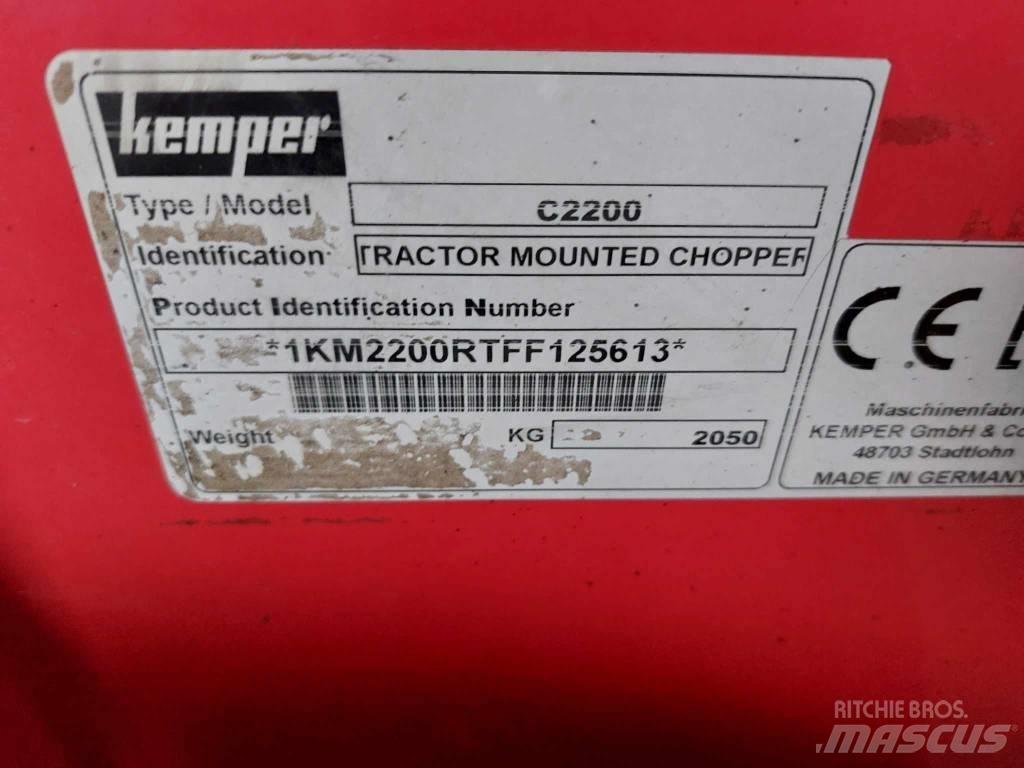 Kemper C2200 Фуражни комбайни