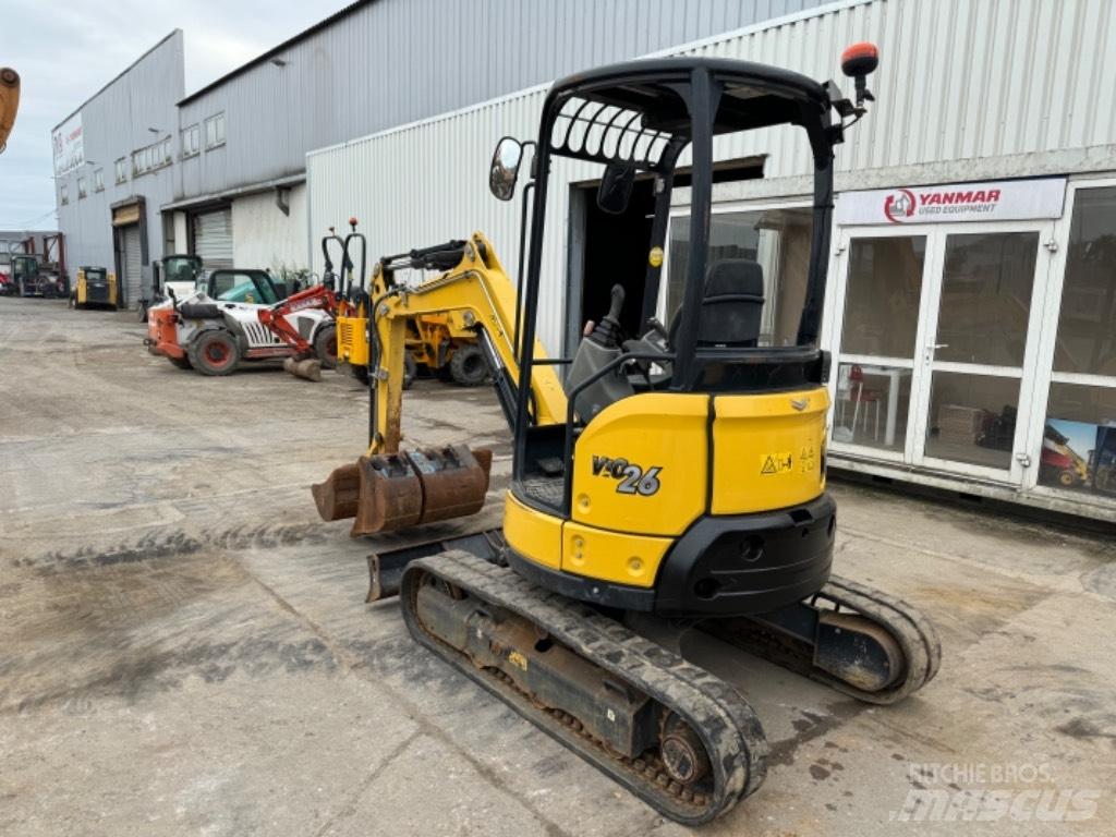 Yanmar VIO26 (15381) Мини екскаватори < 7 т