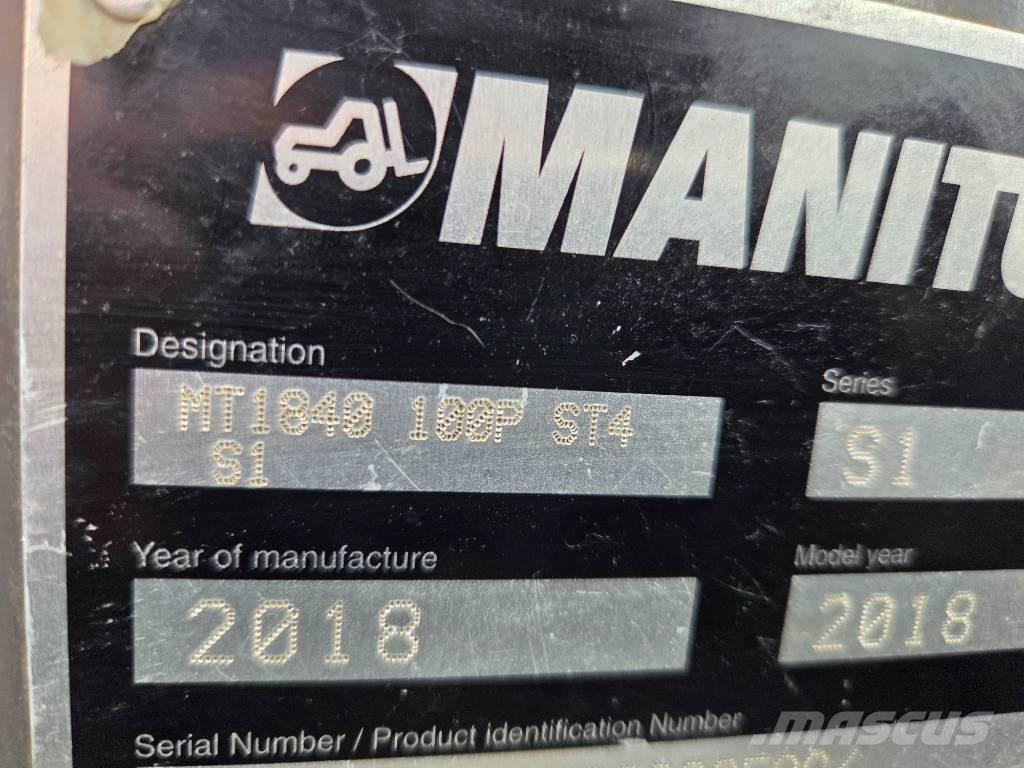 Manitou MT 1840 Телескопични товарачи