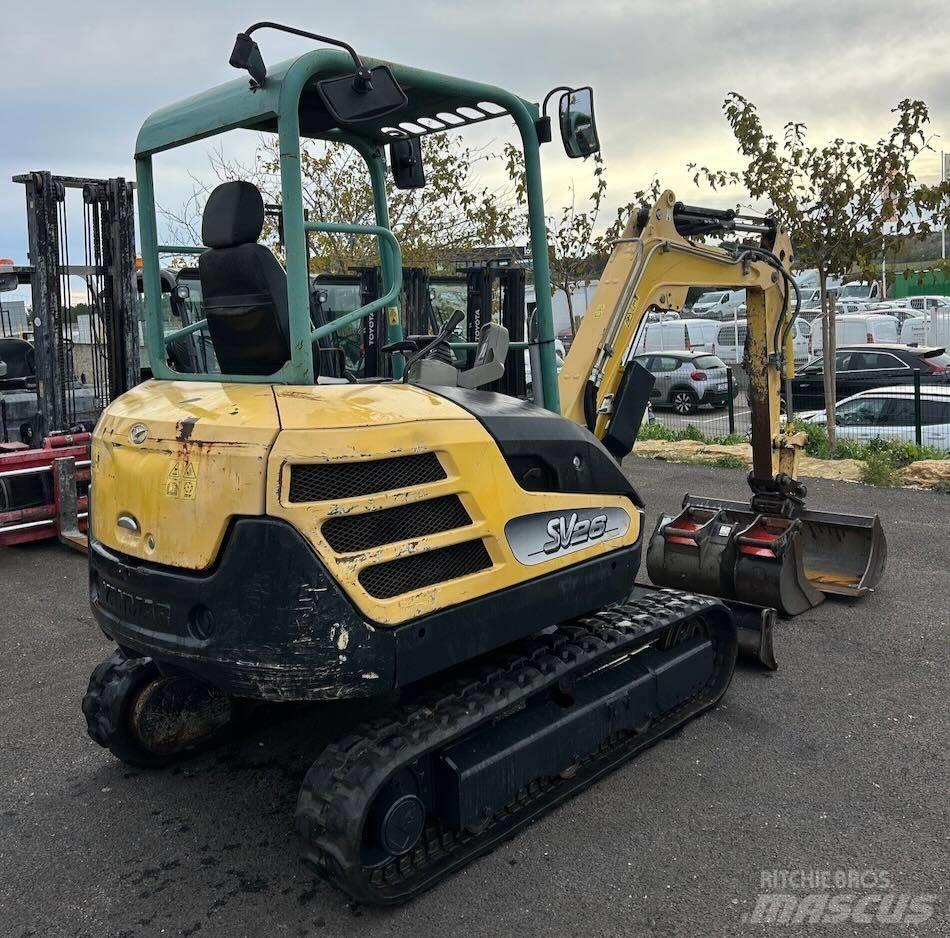 Yanmar SV 26 Мини екскаватори < 7 т