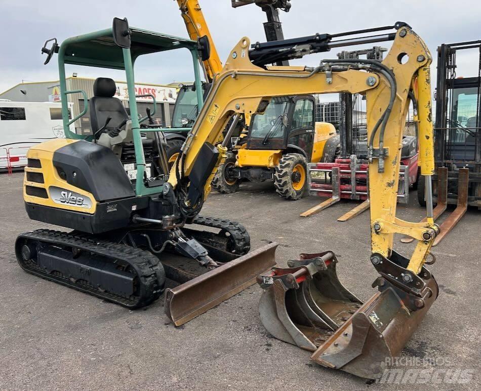 Yanmar SV 26 Мини екскаватори < 7 т