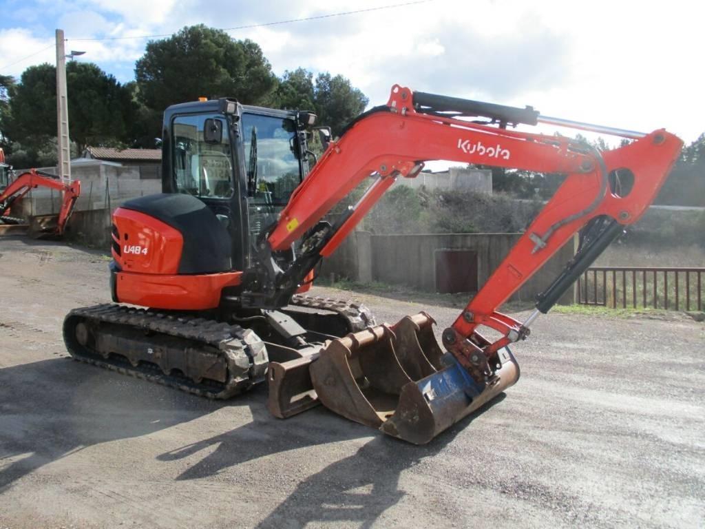 Kubota U 48-4 Мини екскаватори < 7 т