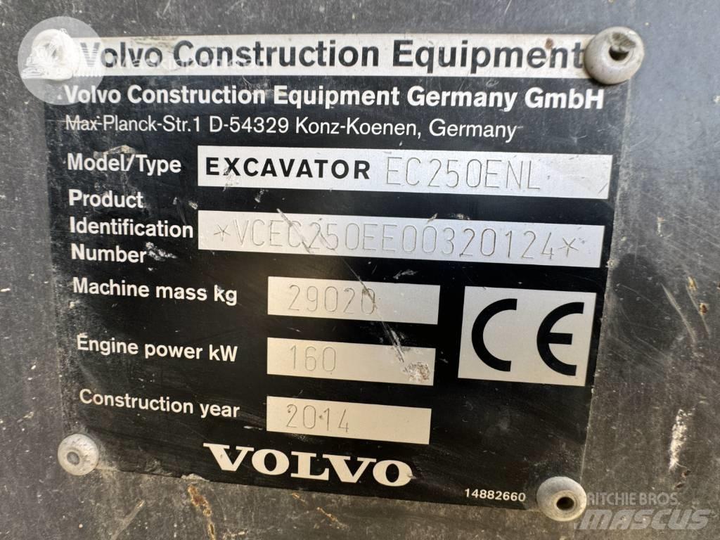 Volvo EC 250 E N L Верижен екскаватор