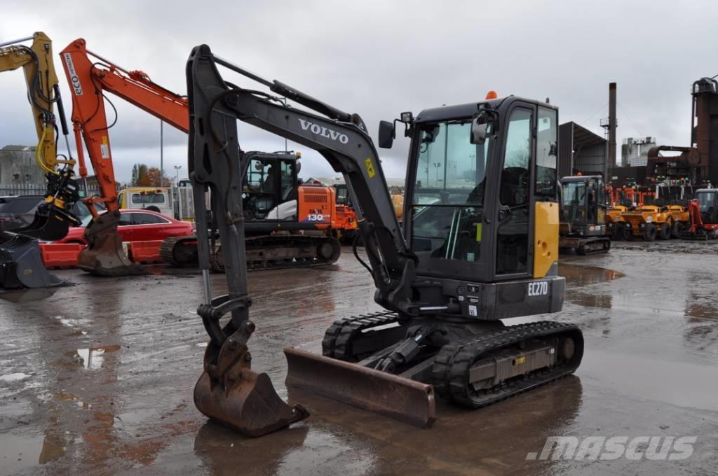 Volvo EC 27 D Мини екскаватори < 7 т