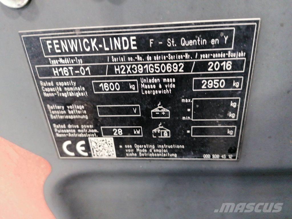 Linde H16T-01 Камиони с АГУ