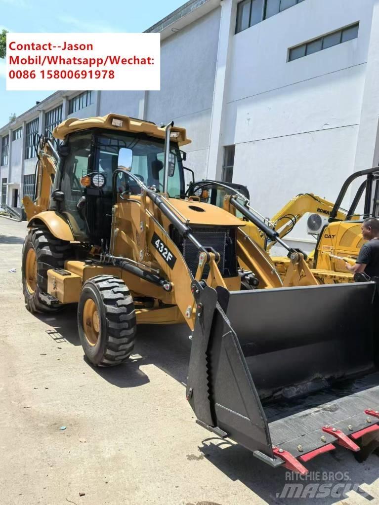 CAT 432 F2 Товарач със заден ексватор