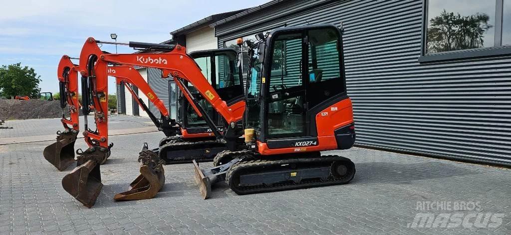 Kubota KX027-4 Мини екскаватори < 7 т