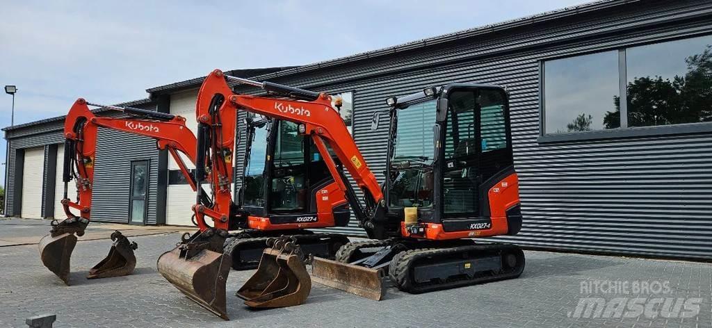 Kubota KX027-4 Мини екскаватори < 7 т