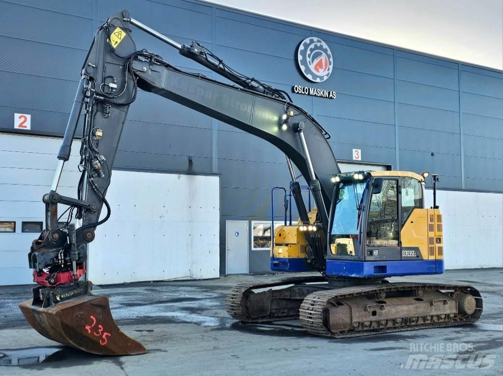 Volvo ECR 235 EL Верижен екскаватор