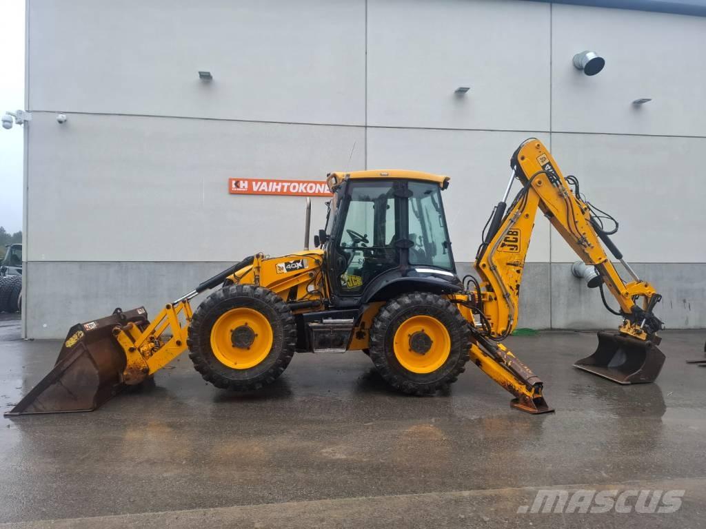 JCB 4 CX APC Товарач със заден ексватор