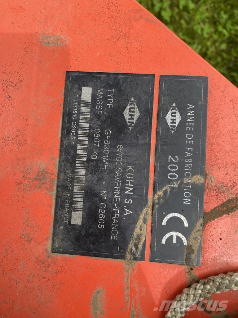 Kuhn GF6301MH Гребла и сенообръщачки