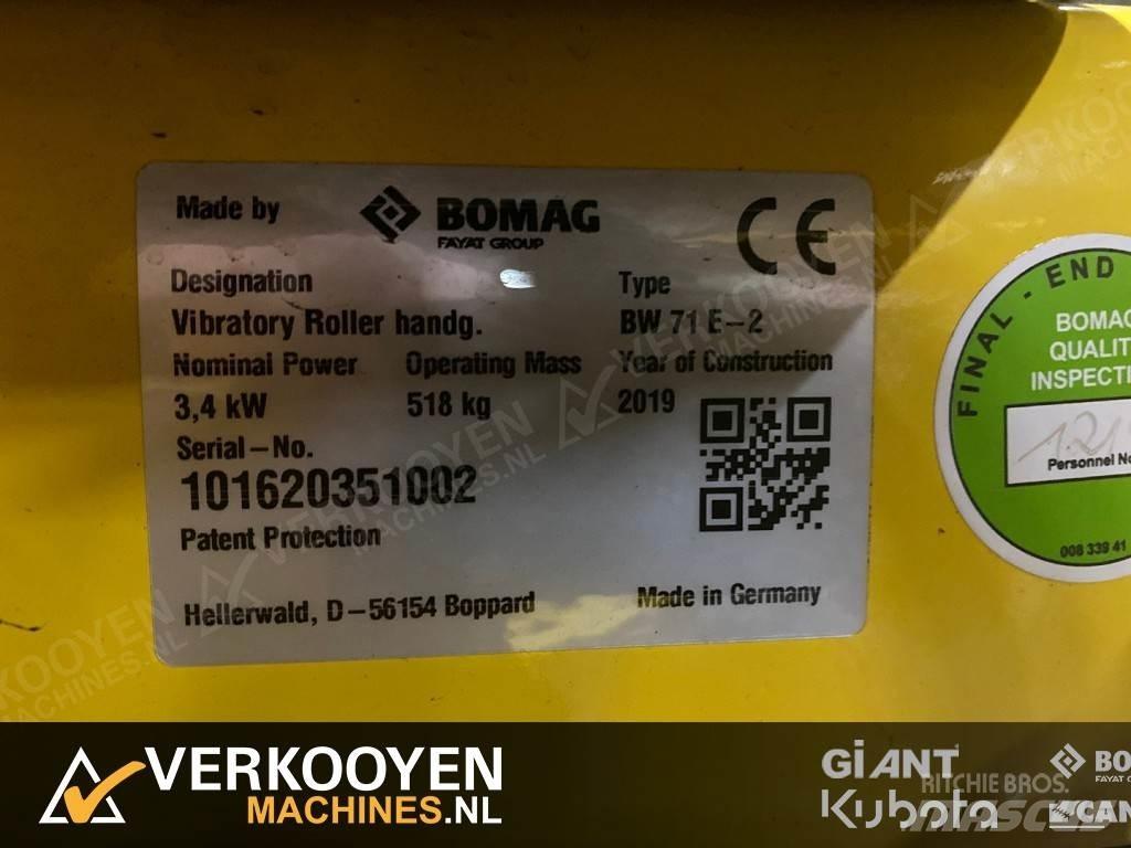 Bomag BW71E-2 Пневматични гумени  ролки

