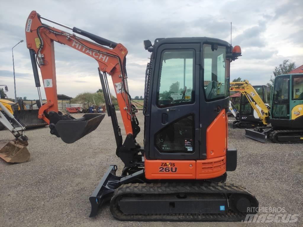 Hitachi ZX 26 U-6 Мини екскаватори < 7 т