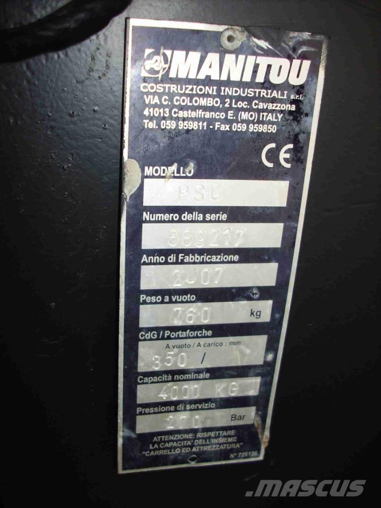Manitou PSC4000 Обработка на материали - други